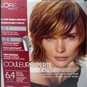 Loreal Paris Couleur Experte 6.4 Ginger Twist Hair Color Highlight Lo